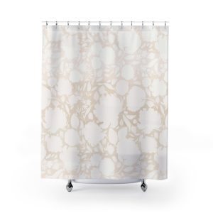 Pink Flower Shower Curtain